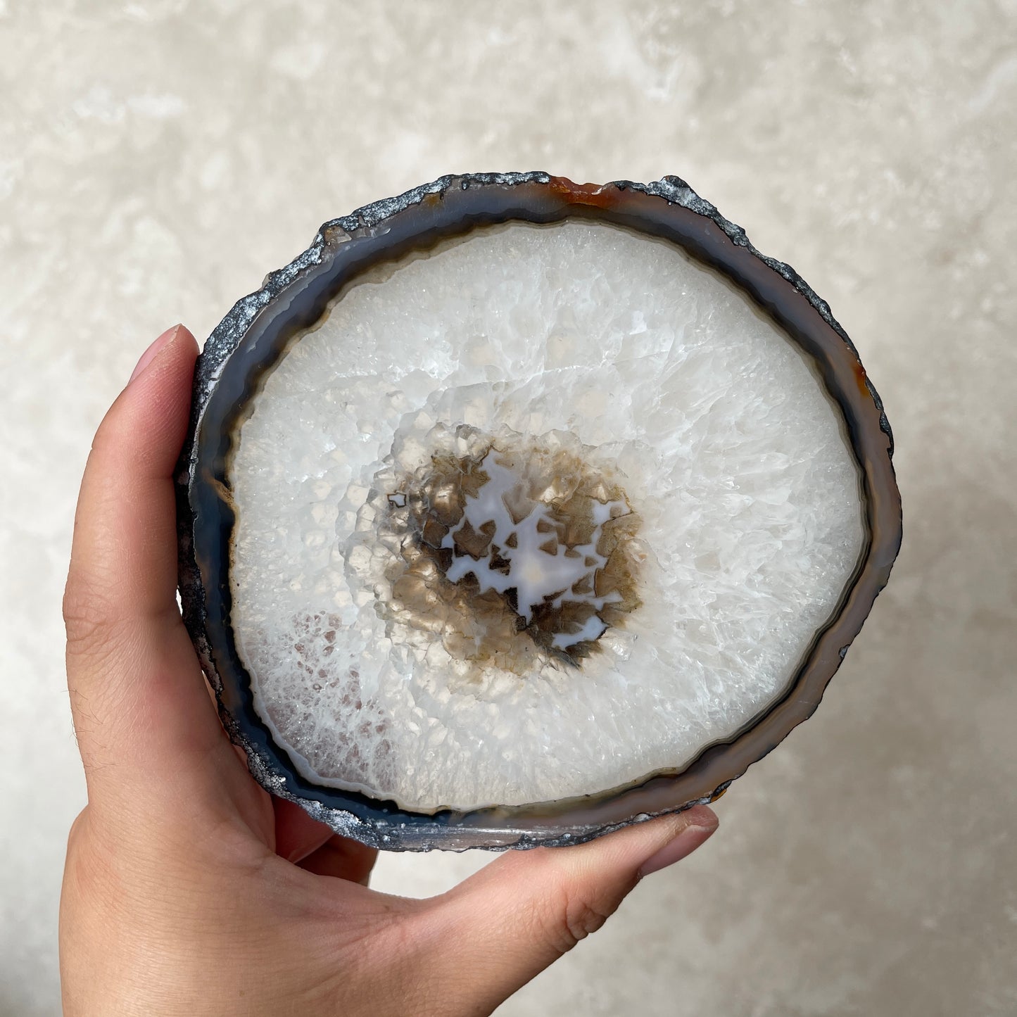 Agate Slice Natural