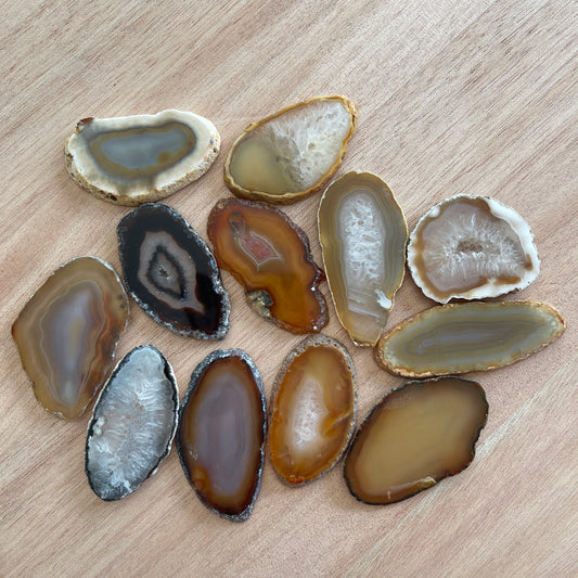 Agate Slice Natural Mini
