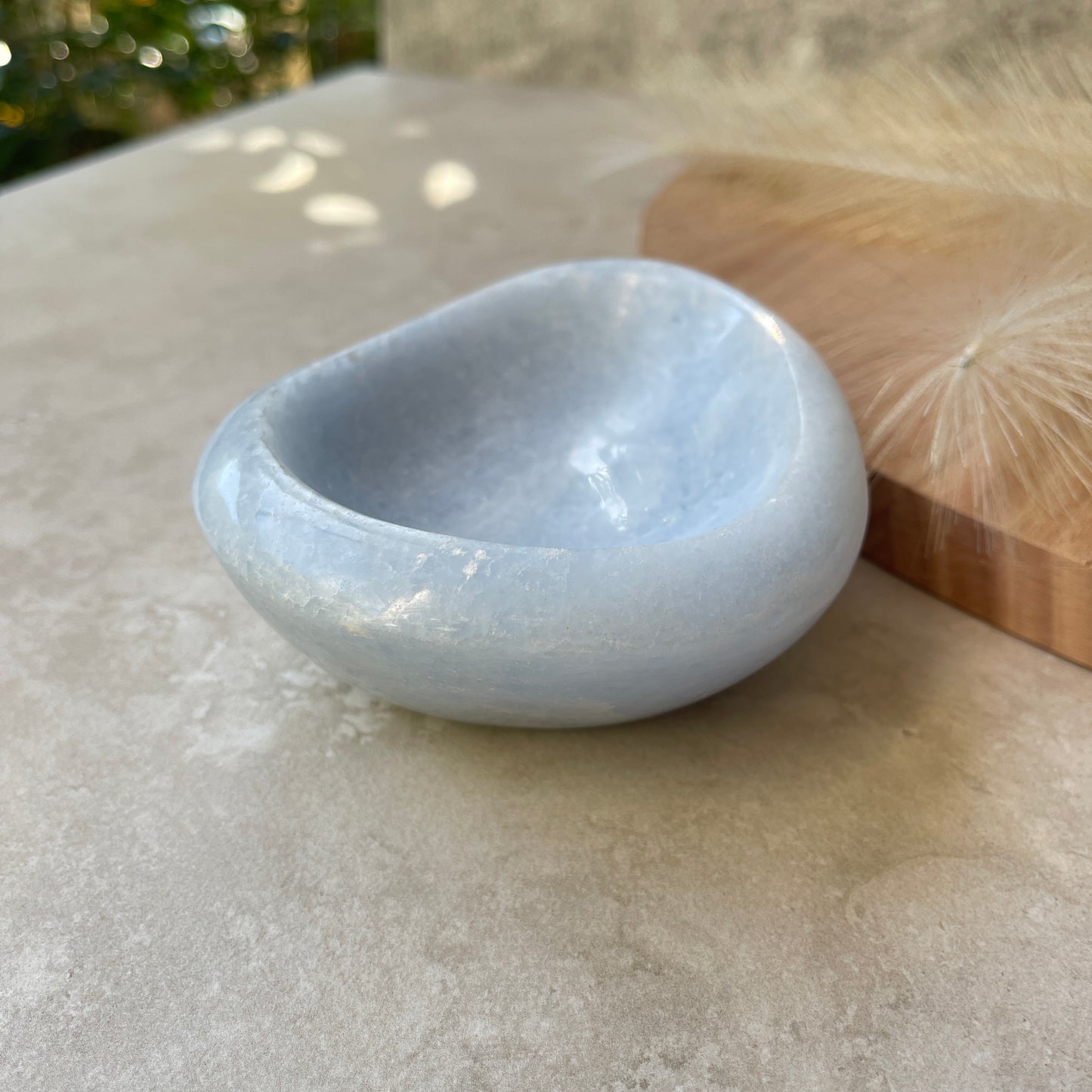 Blue Calcite Bowl