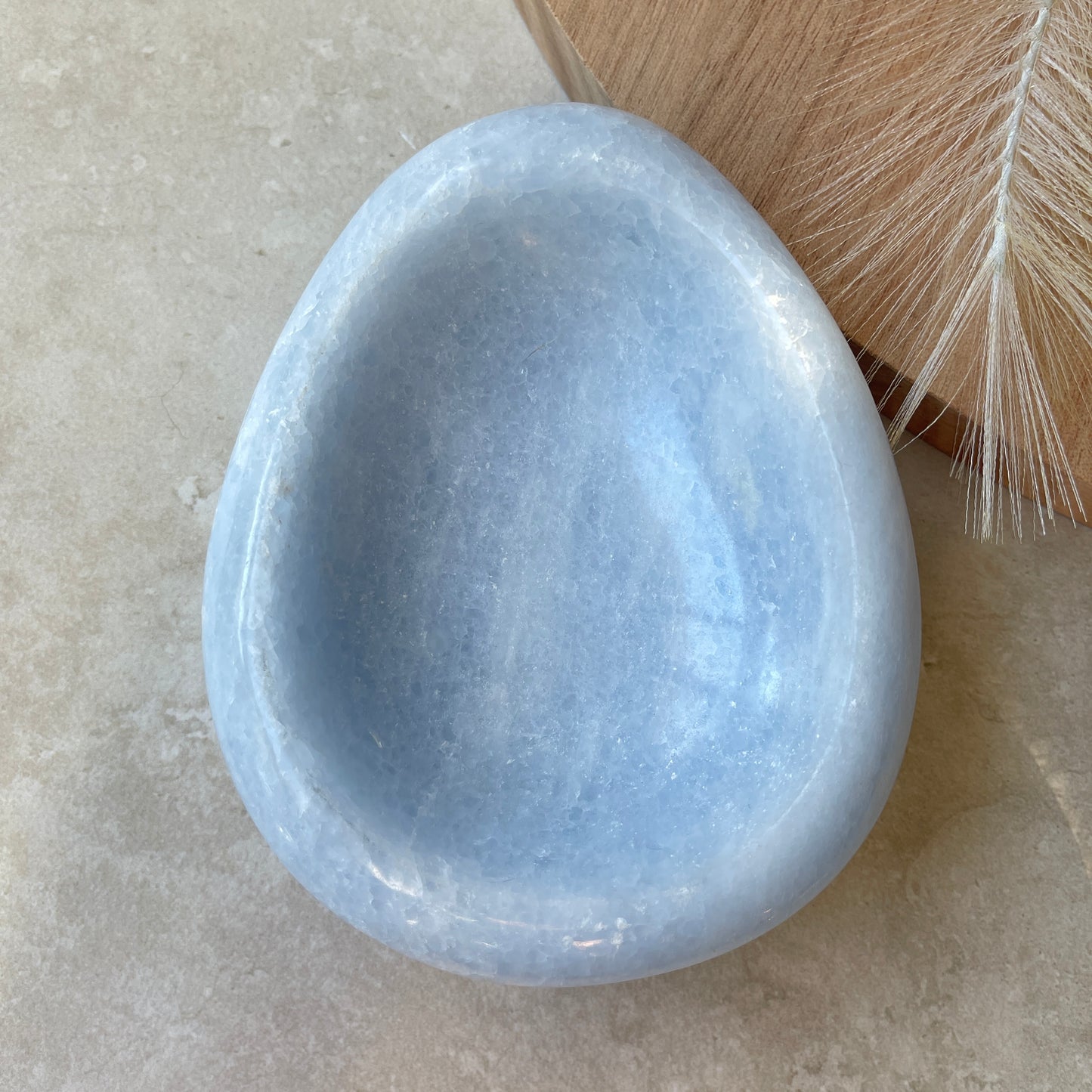 Blue Calcite Bowl