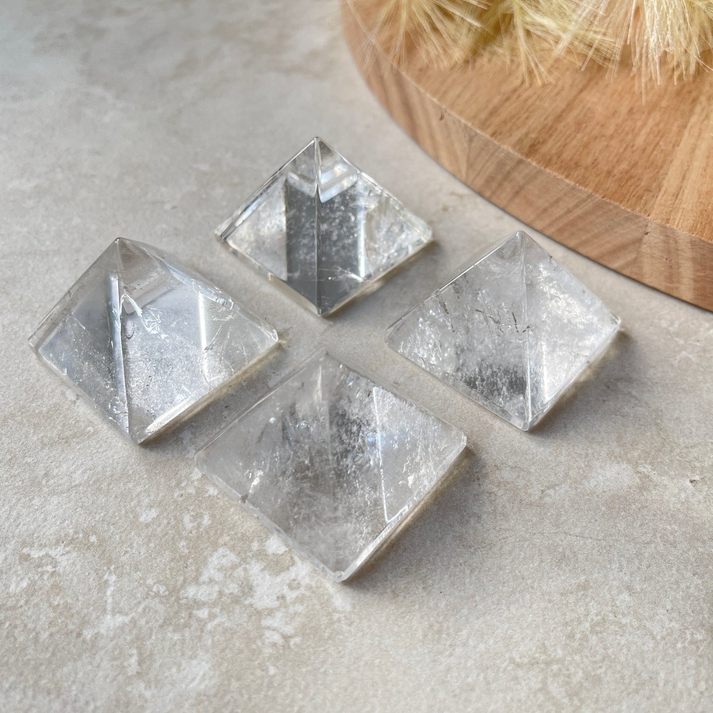 Clear Quartz Pyramid