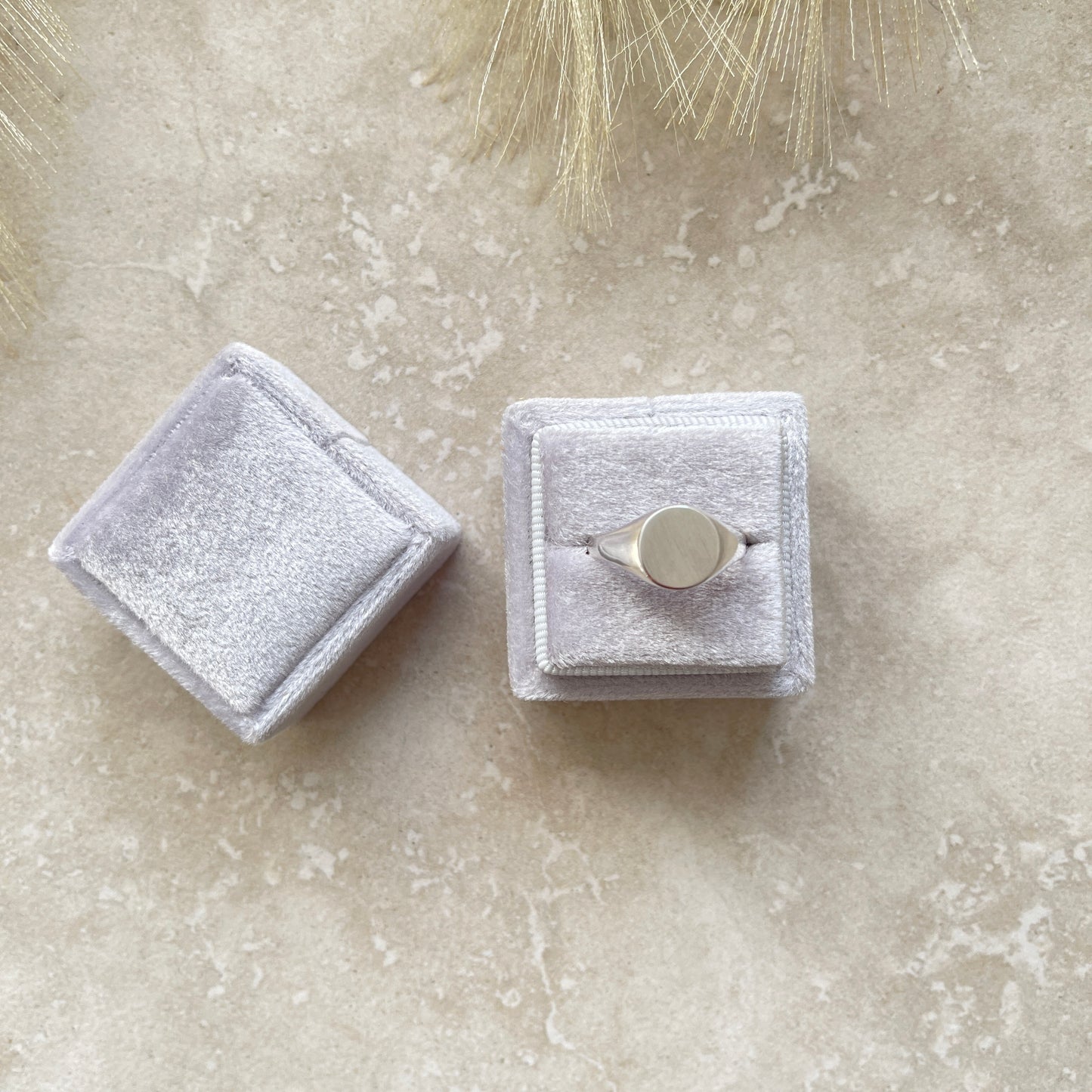 Round Signet Ring