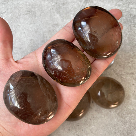 Smoky Quartz Palm Stones
