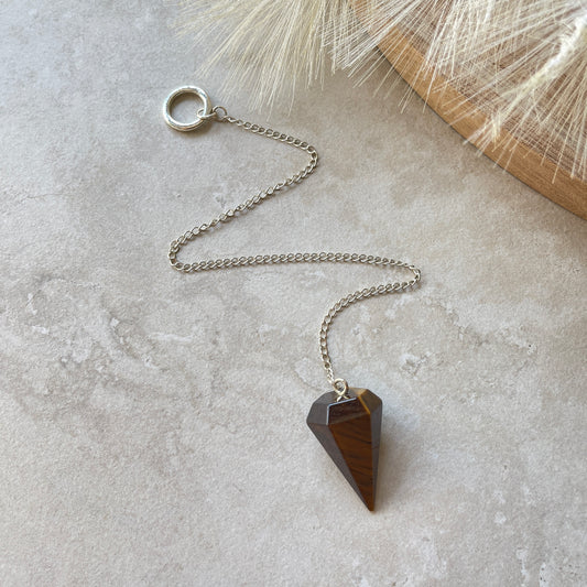 Tiger Eye Pendulum
