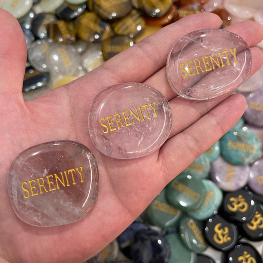 Amethyst Flat Stone | Serenity