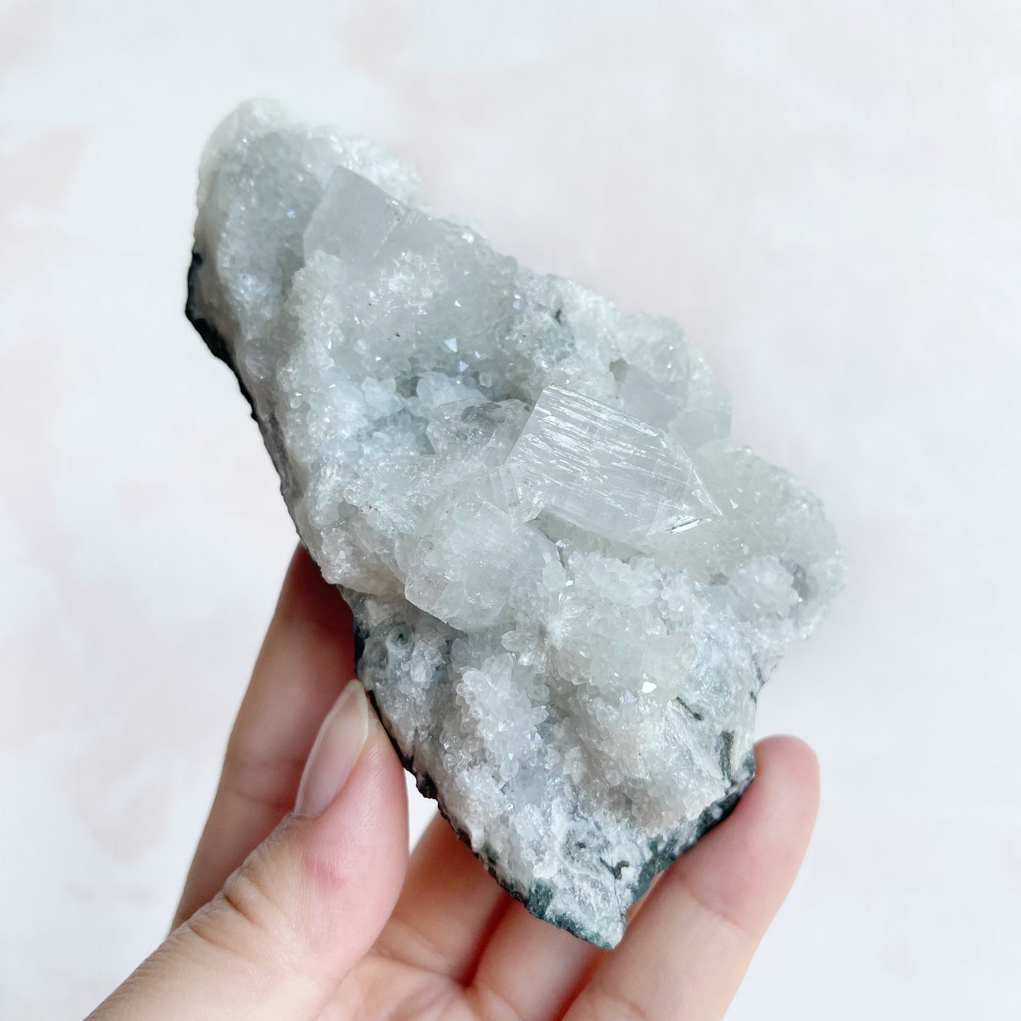 Apophyllite Cluster