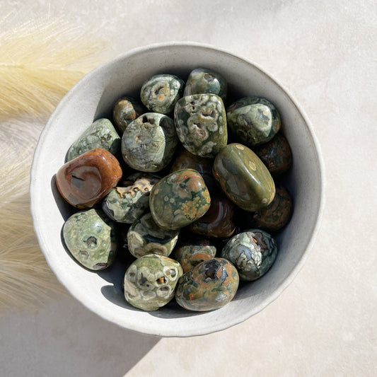Jasper Rhyolite Tumbles
