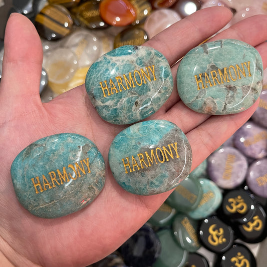 Amazonite Flat Stone | Harmony