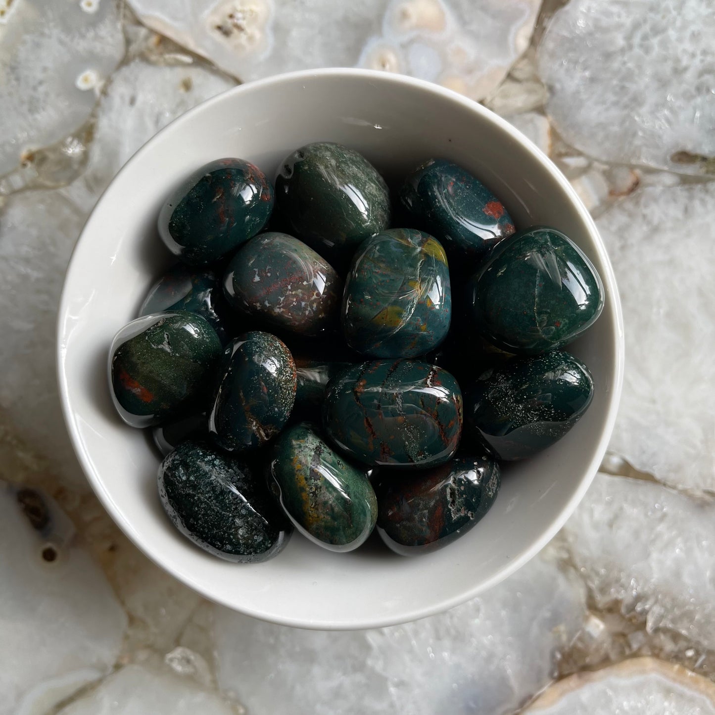 Bloodstone Tumbles