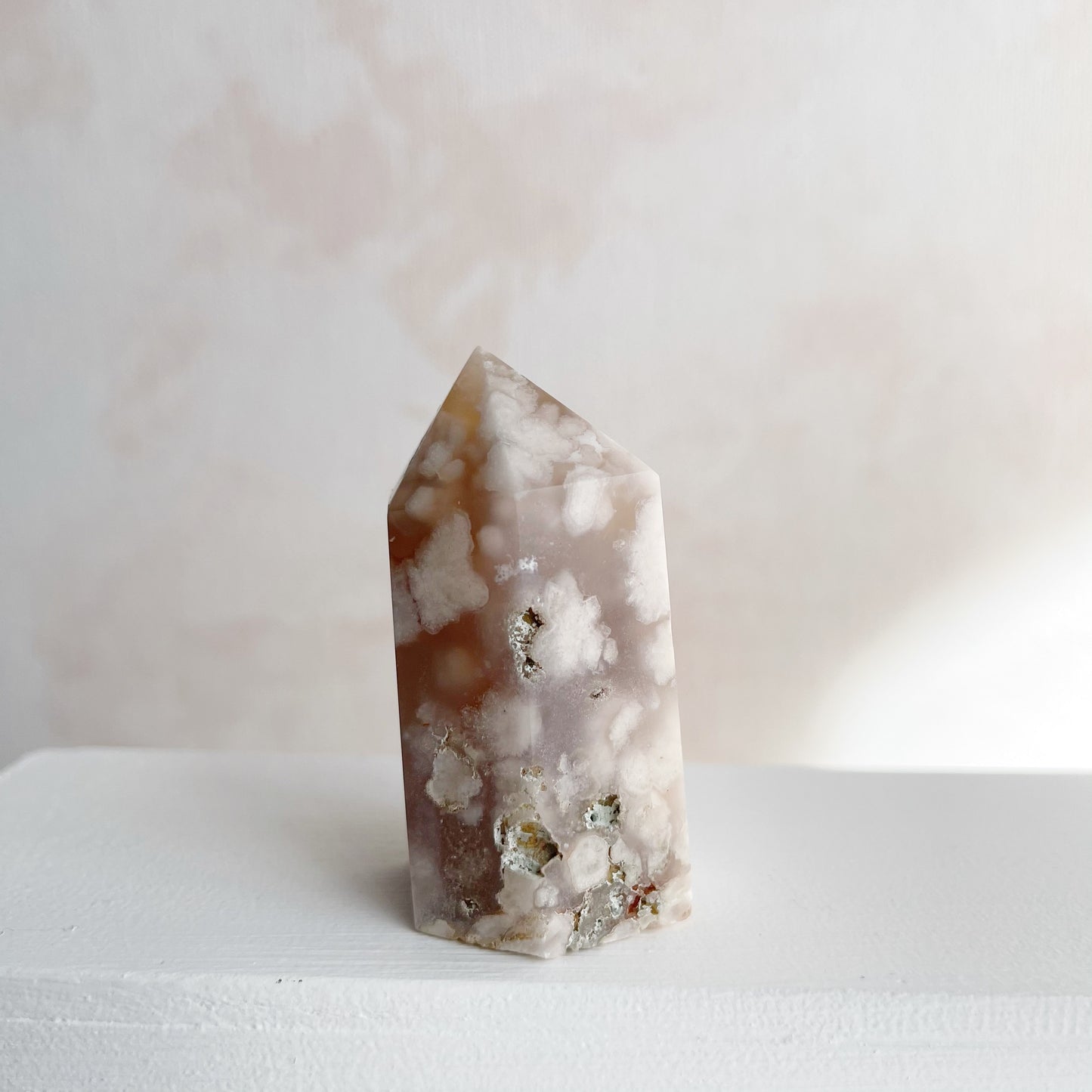 Cherry Blossom Agate Tower