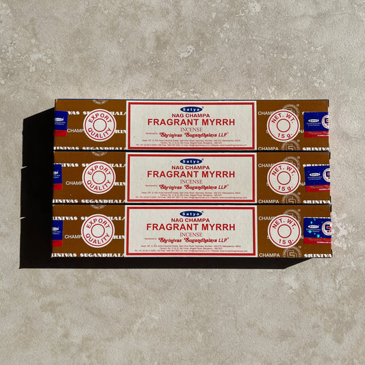 Satya Incense | Fragrant Myrrh