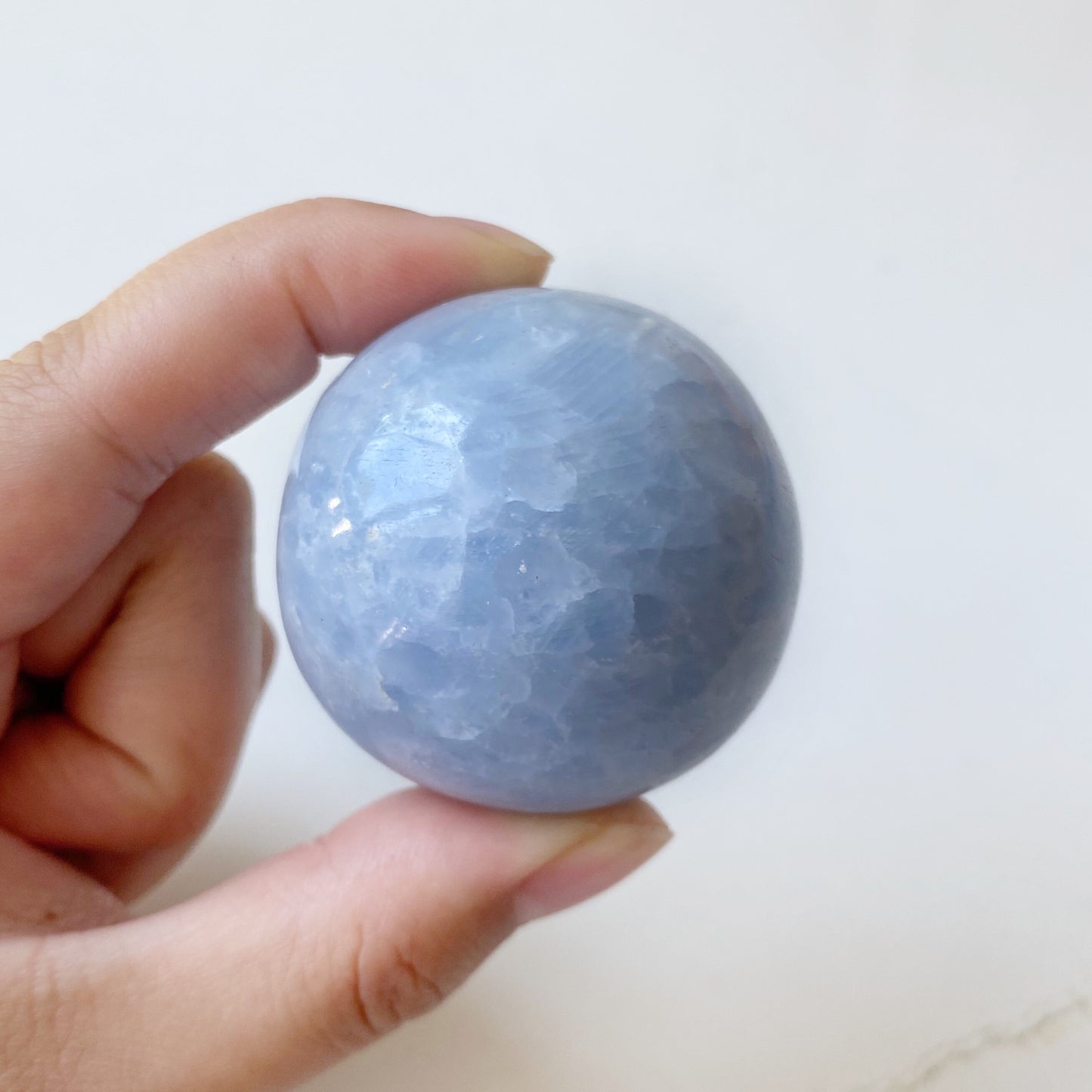 Blue Calcite Sphere