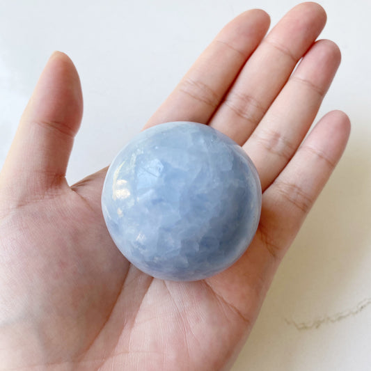 Blue Calcite Sphere