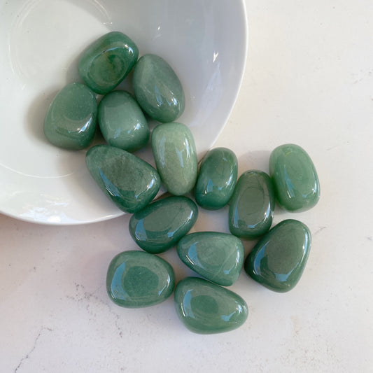 Green Aventurine Tumbles