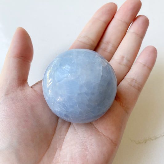 Blue Calcite Sphere