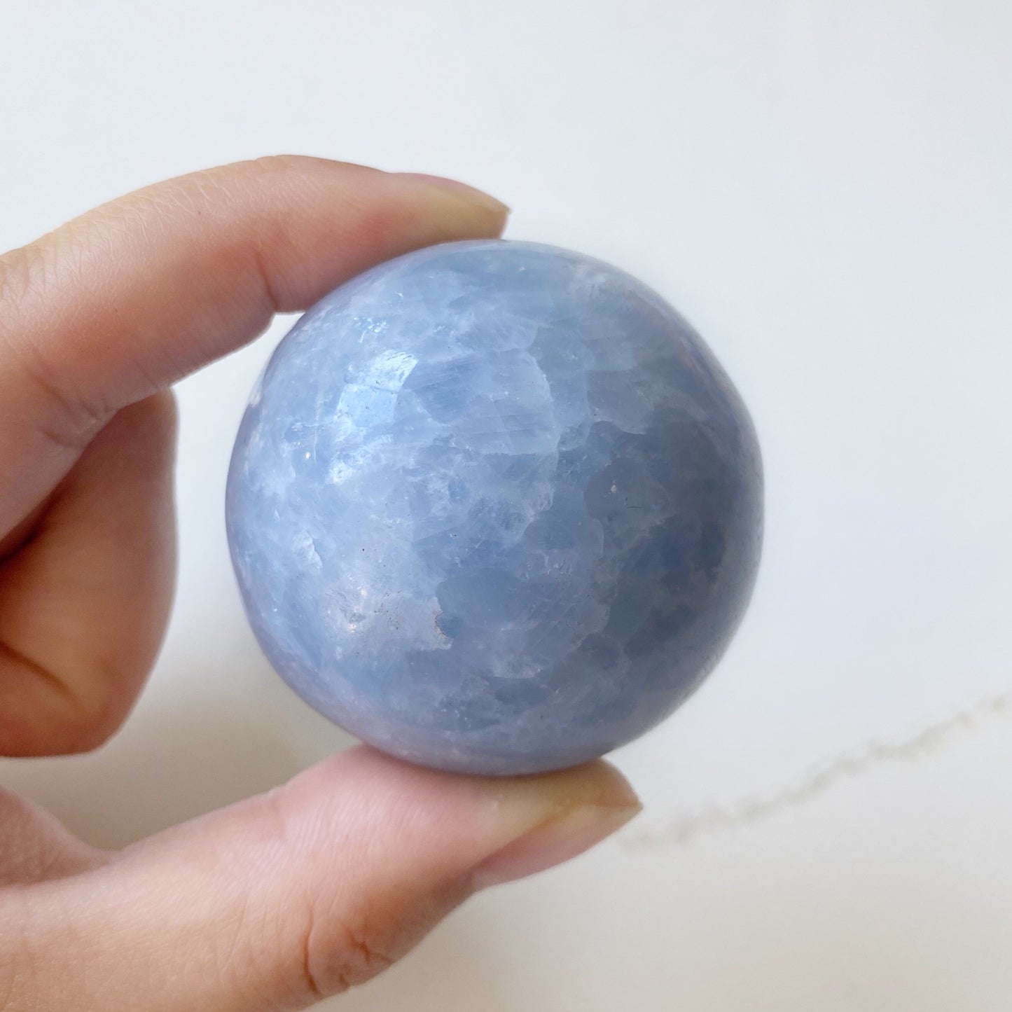 Blue Calcite Sphere