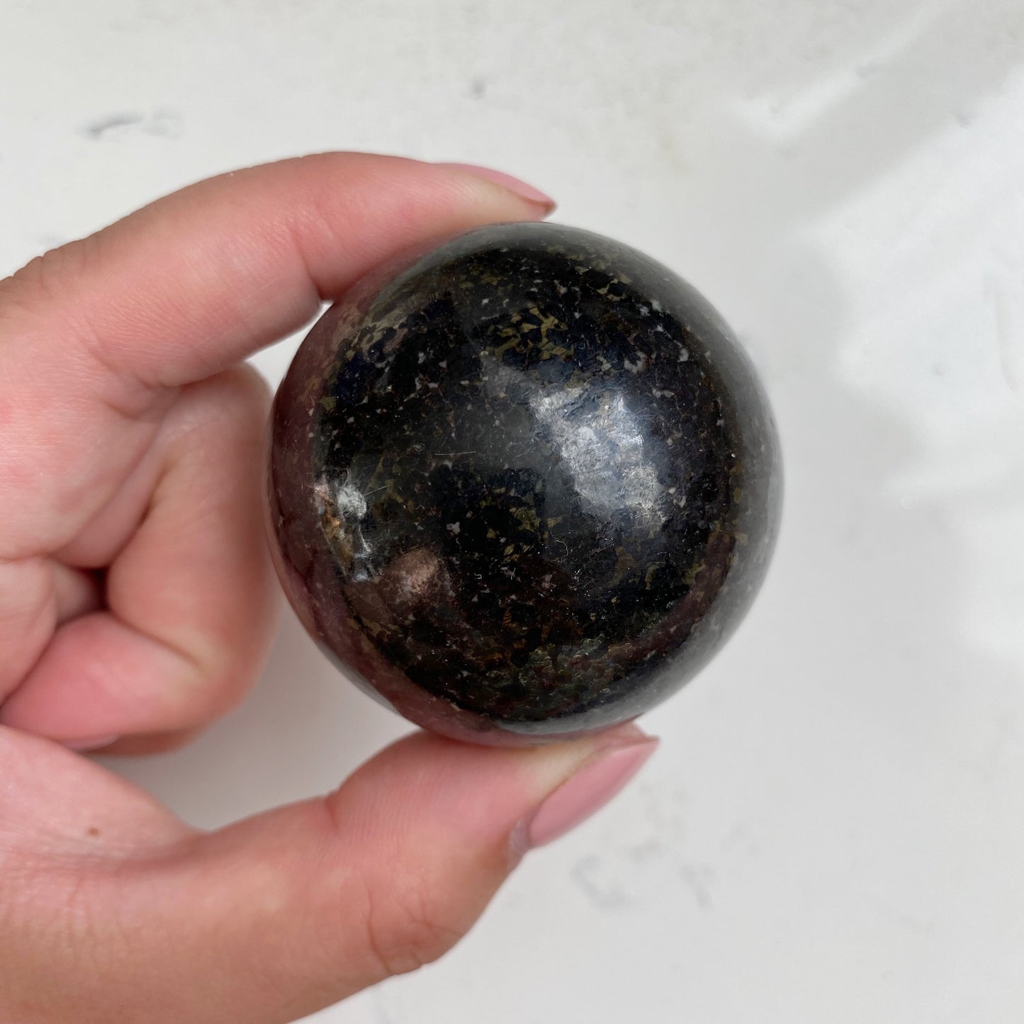Black Tourmaline Sphere