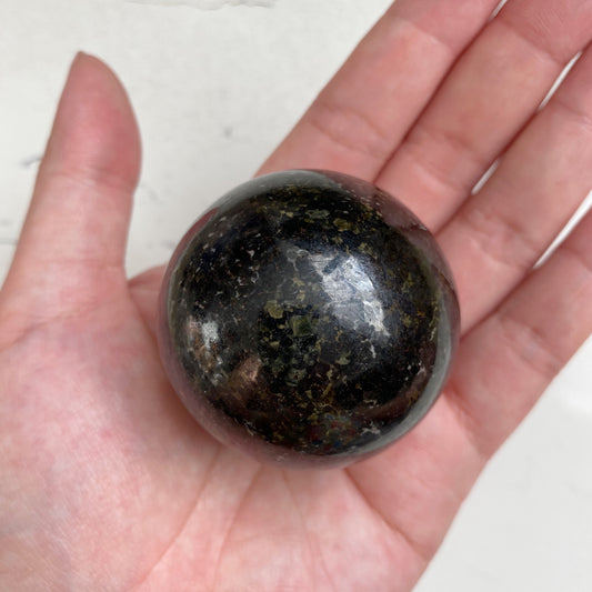 Black Tourmaline Sphere
