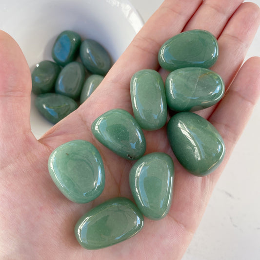Green Aventurine Tumbles