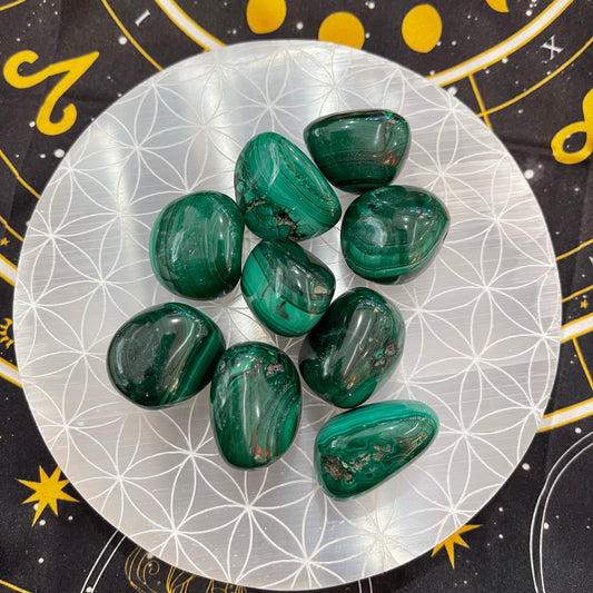 Malachite Tumbles Medium