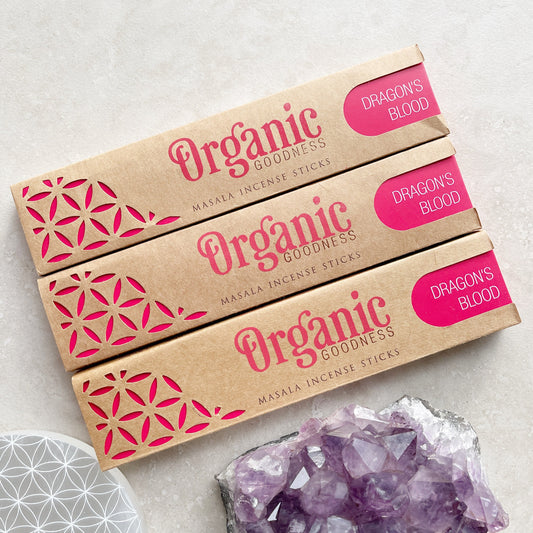 Organic Goodness Masala Incense Sticks | Dragons Blood