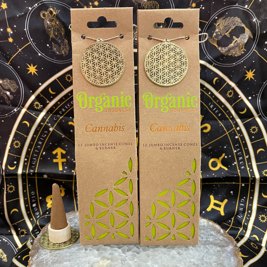 Organic Goodness Masala Incense Cones | Cannabis