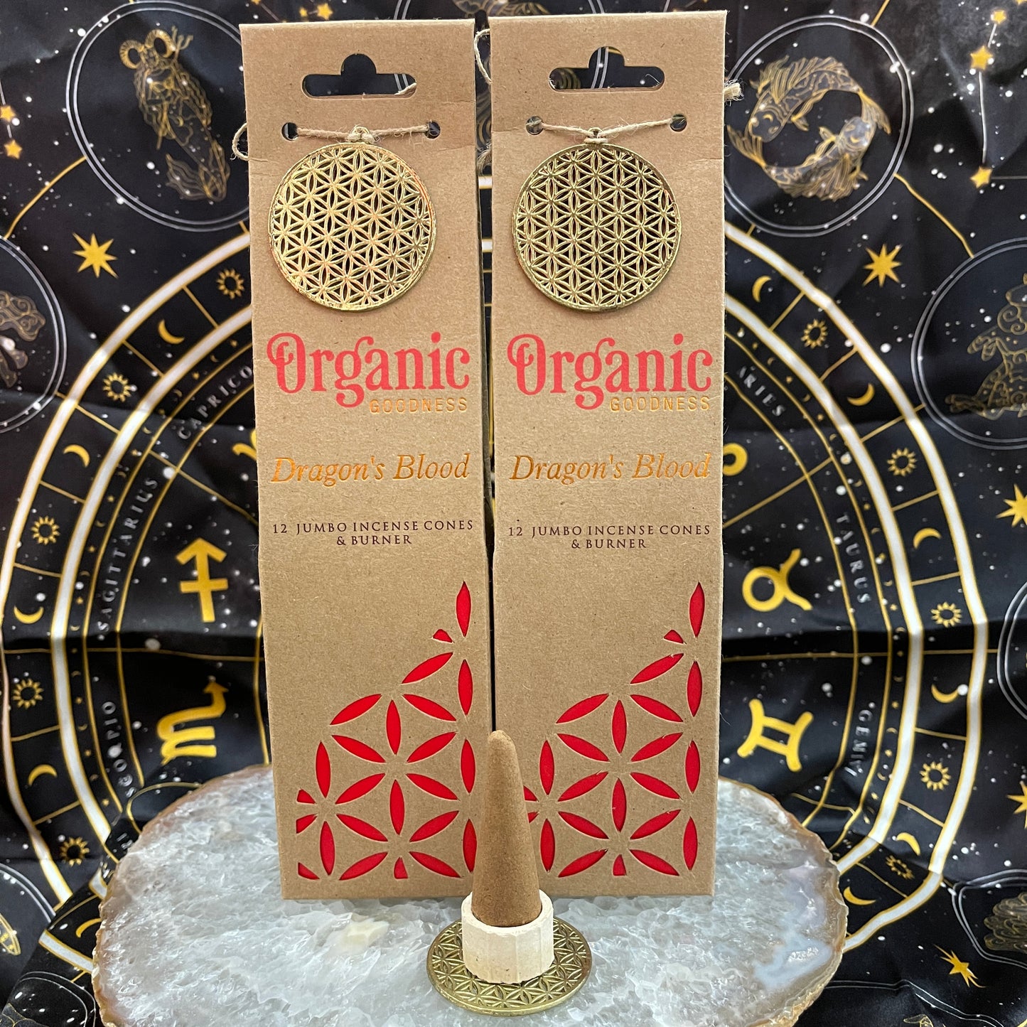Organic Goodness Masala Incense Cones | Dragon’s Blood