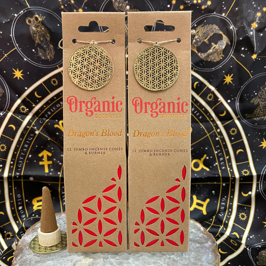 Organic Goodness Masala Incense Cones | Dragon’s Blood