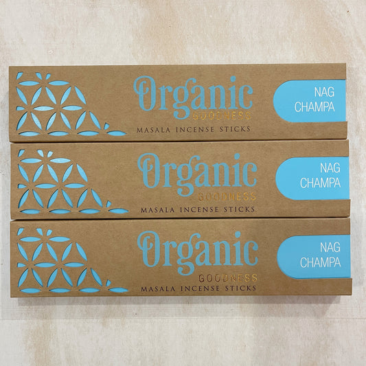 Organic Goodness Masala Incense Sticks | Nag Champa