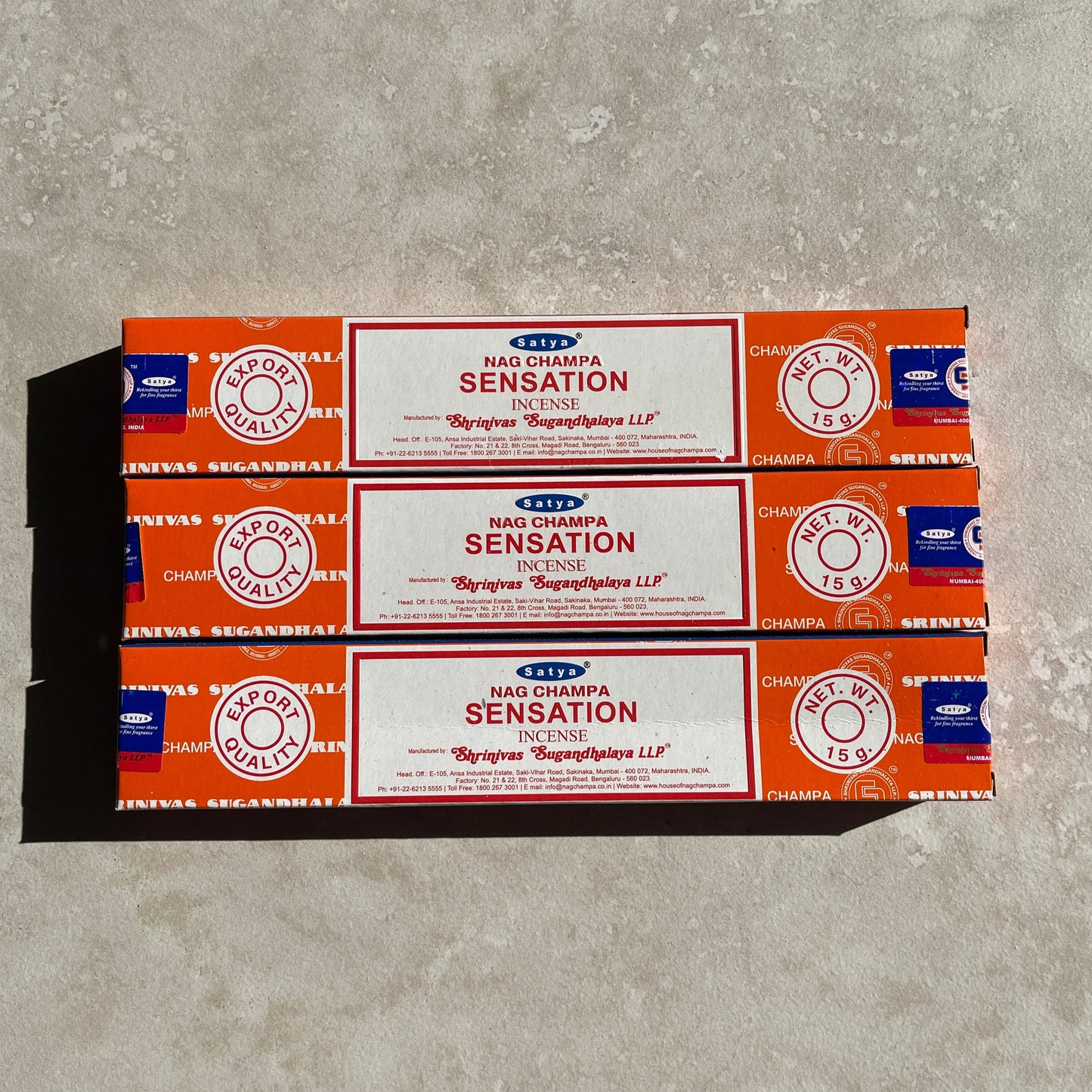 Satya Incense | Sensation