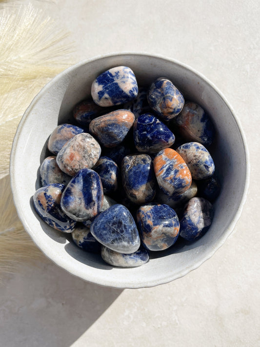 Sodalite Tumbles
