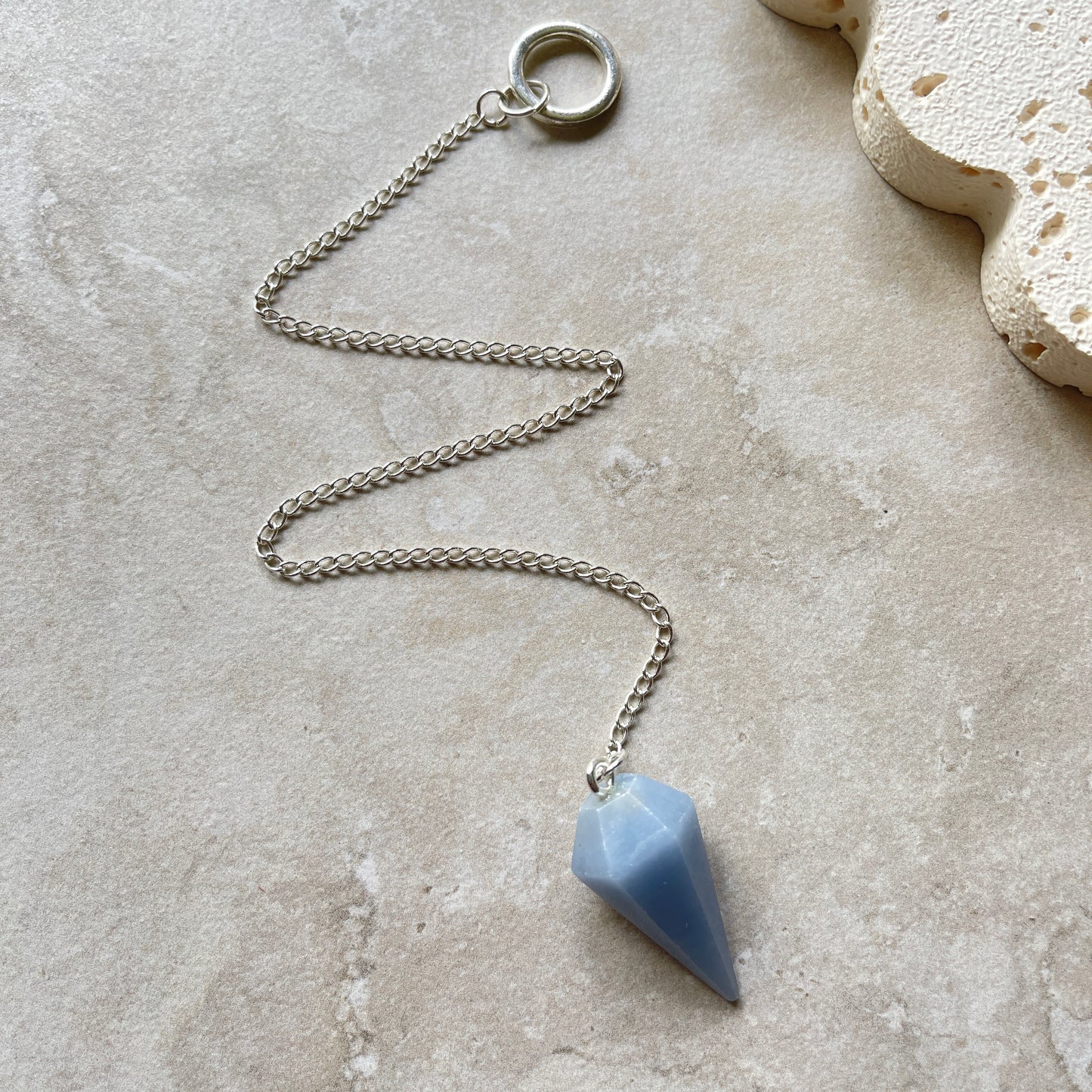 Angelite Pendulum