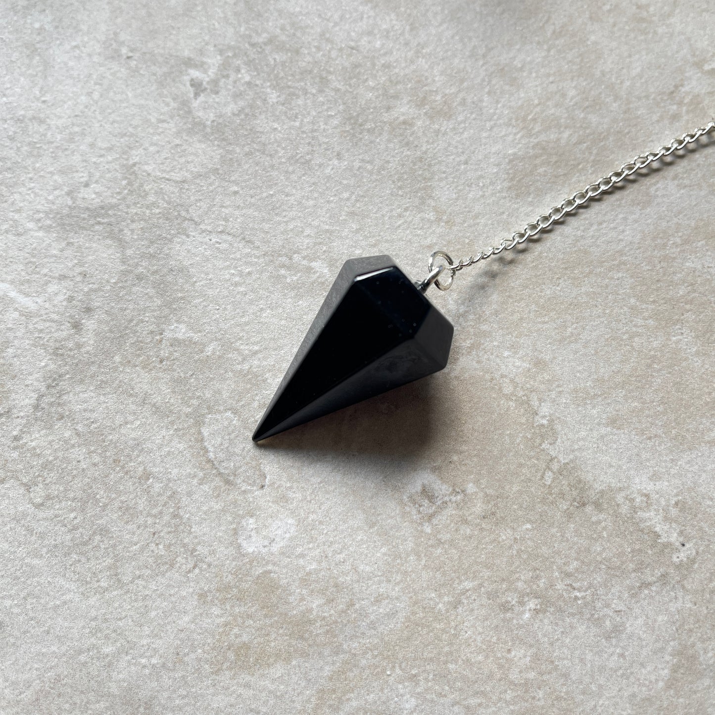 Black Obsidian Pendulum