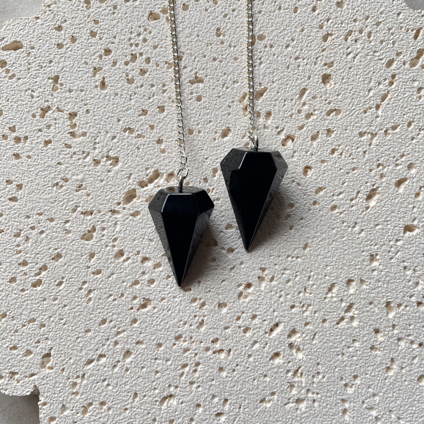 Black Obsidian Pendulum