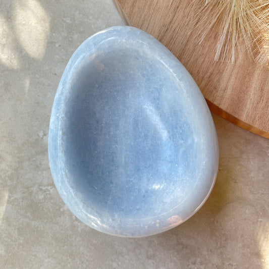 Blue Calcite Bowl