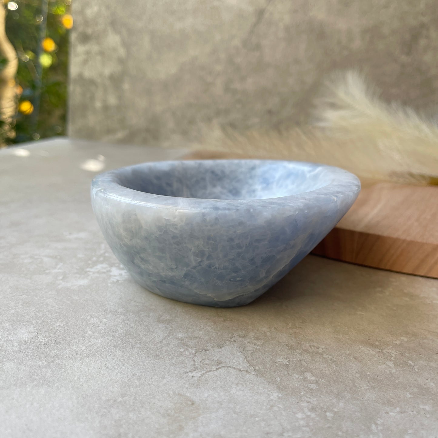 Blue Calcite Bowl