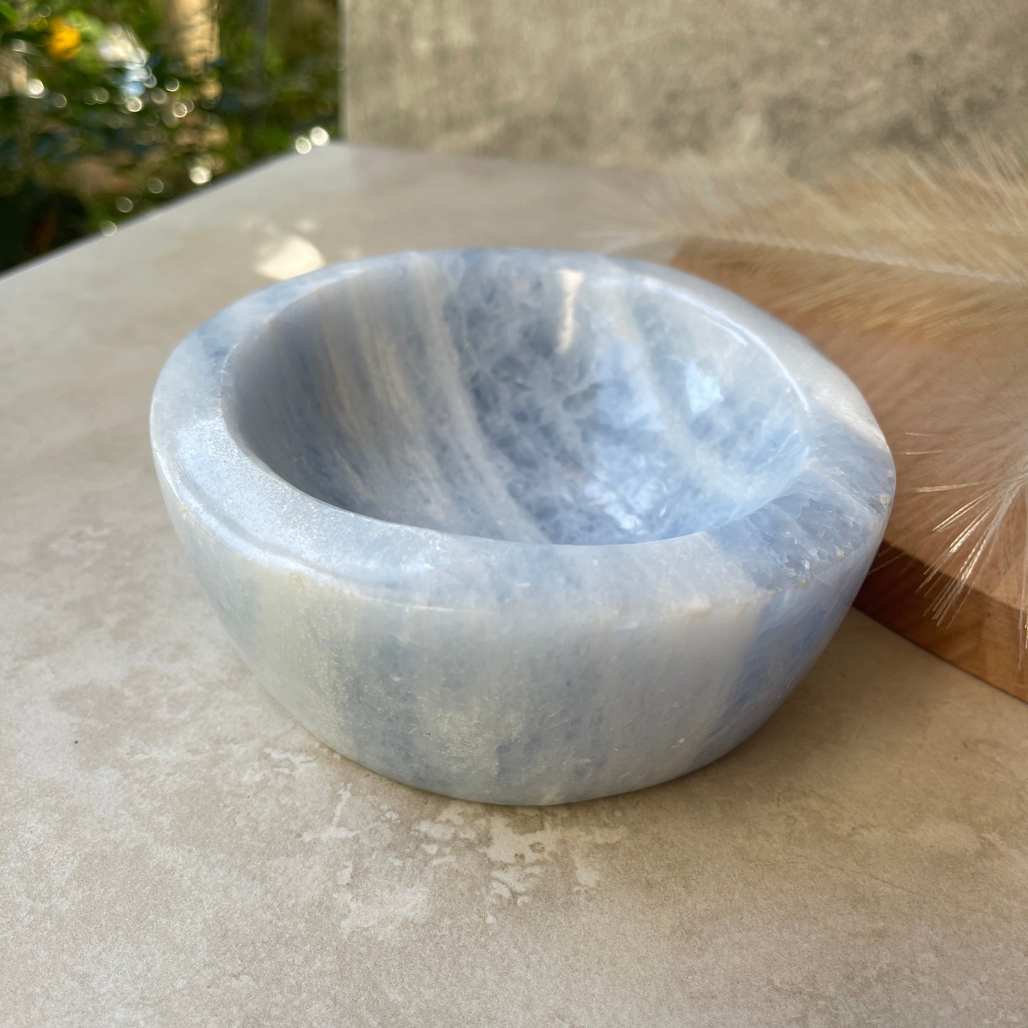 Blue Calcite Bowl