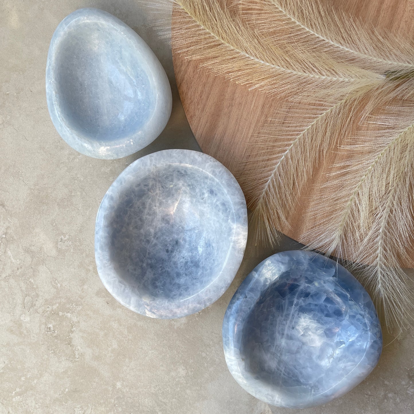 Blue Calcite Bowl