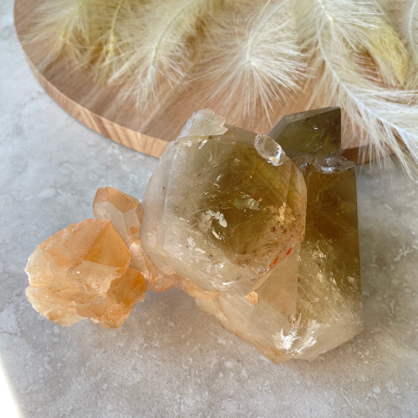 Citrine Cluster | Natural Colour No Heat Treatment