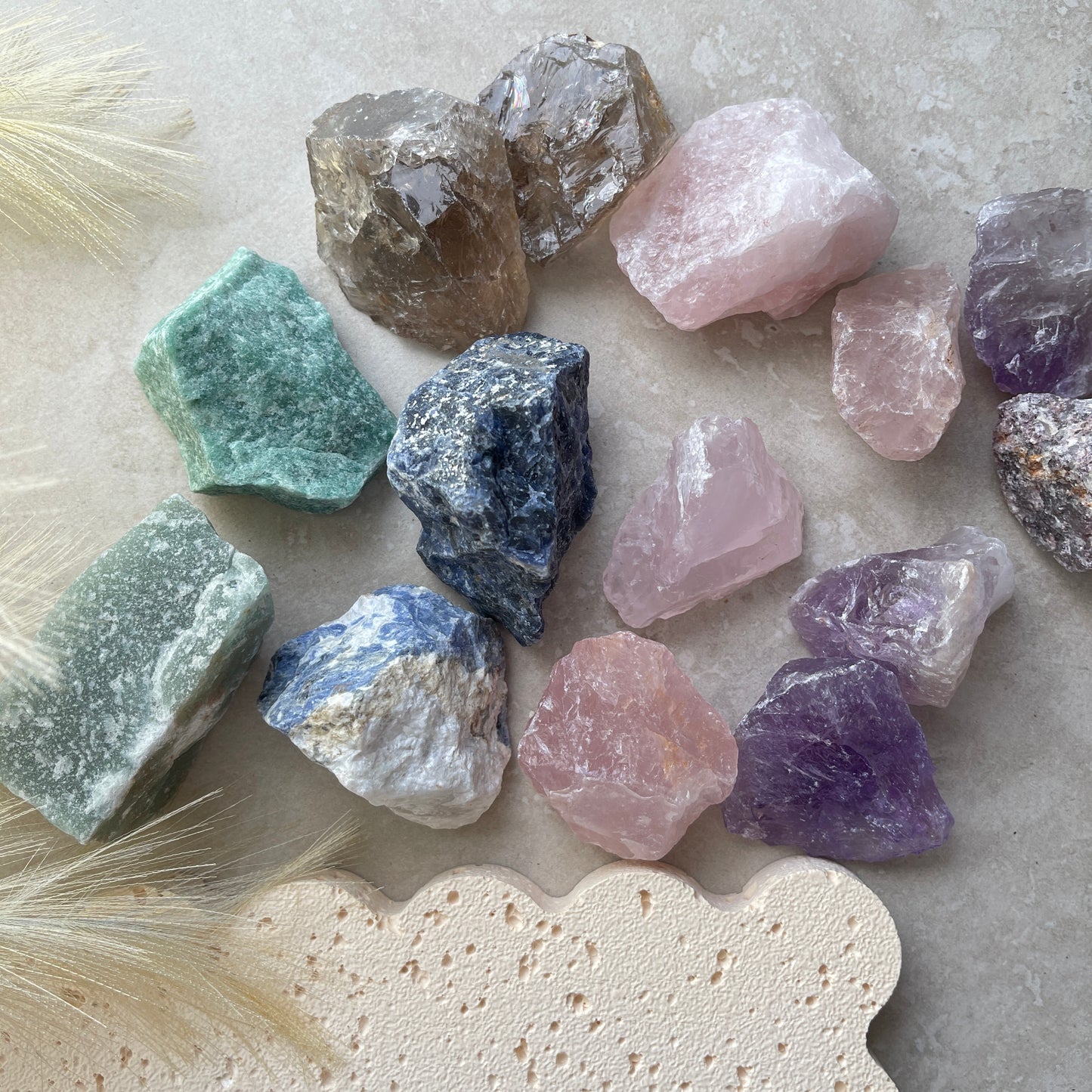 Mixed Rough Crystals Lot