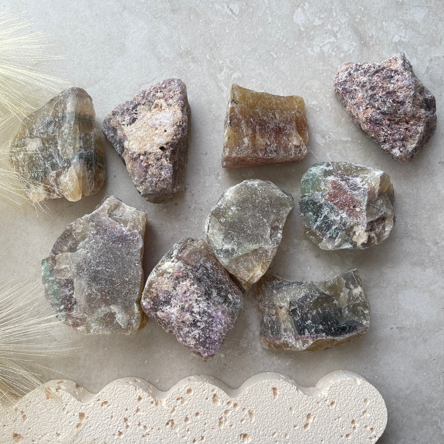 Mixed Rough Crystals Lot