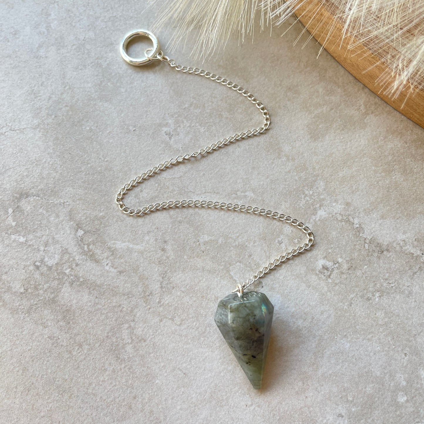 Labradorite Pendulum