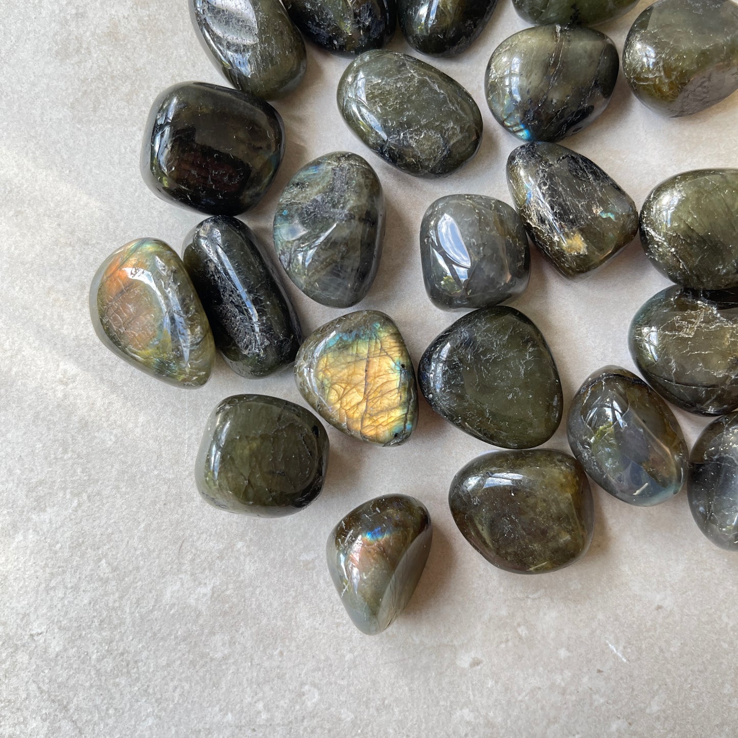 Labradorite Tumbles