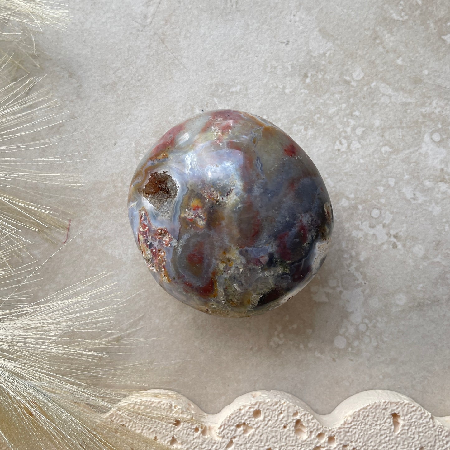 Ocean Jasper Palm Stone