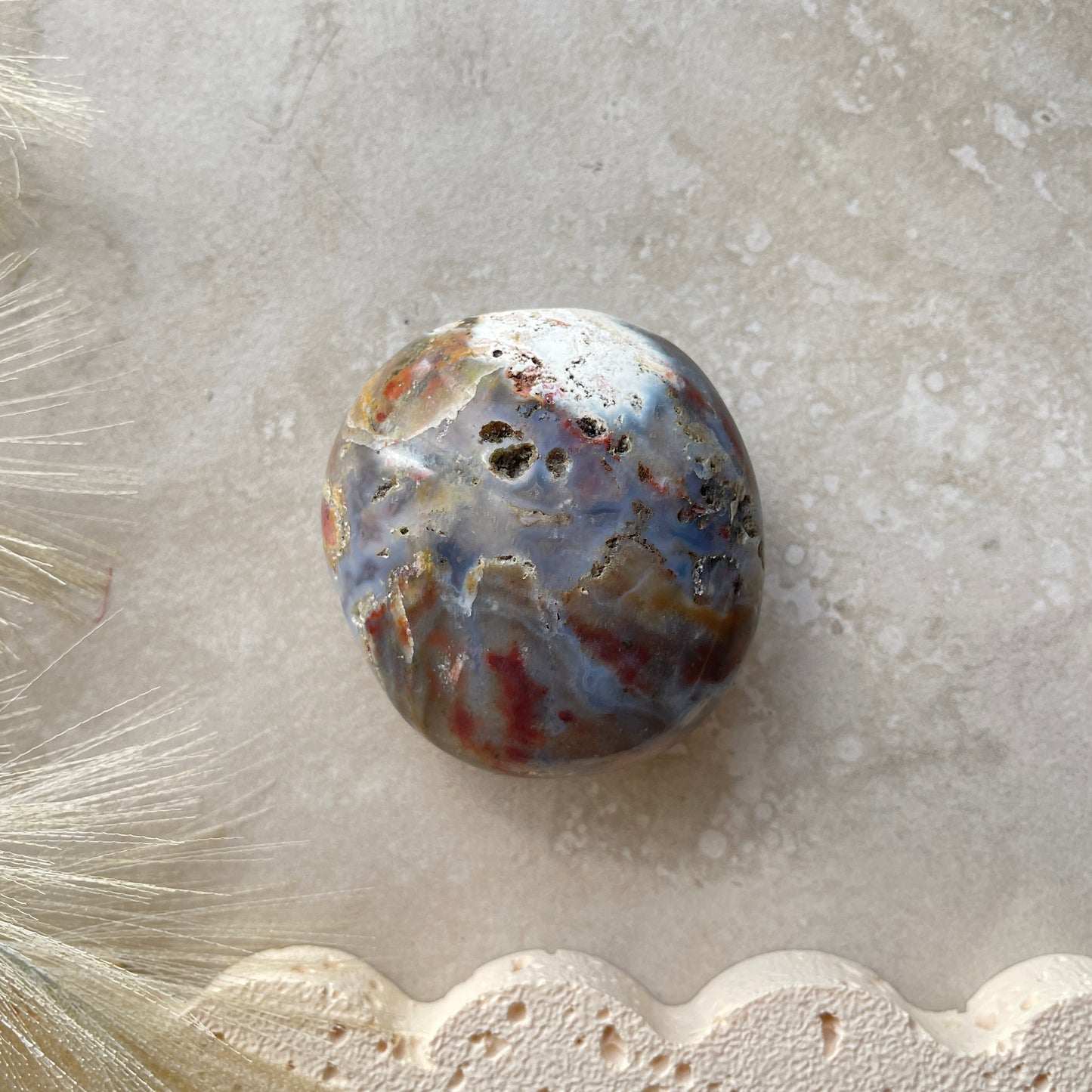 Ocean Jasper Palm Stone