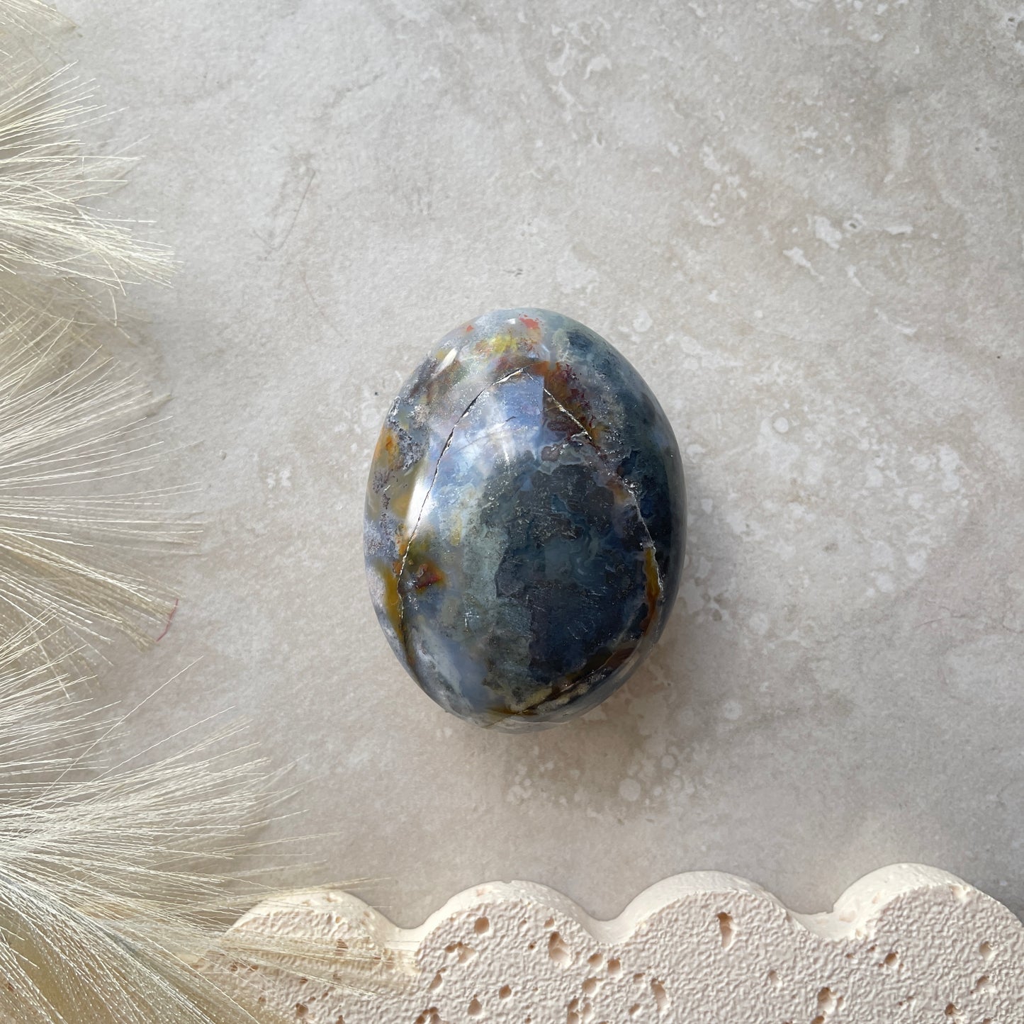 Ocean Jasper Palm Stone