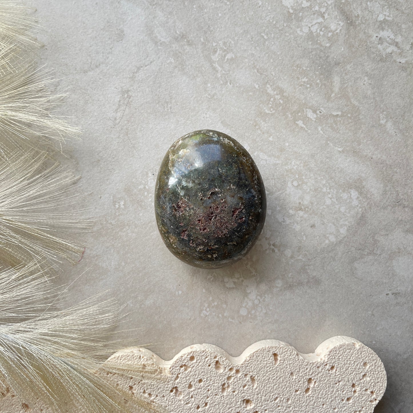 Ocean Jasper Palm Stone