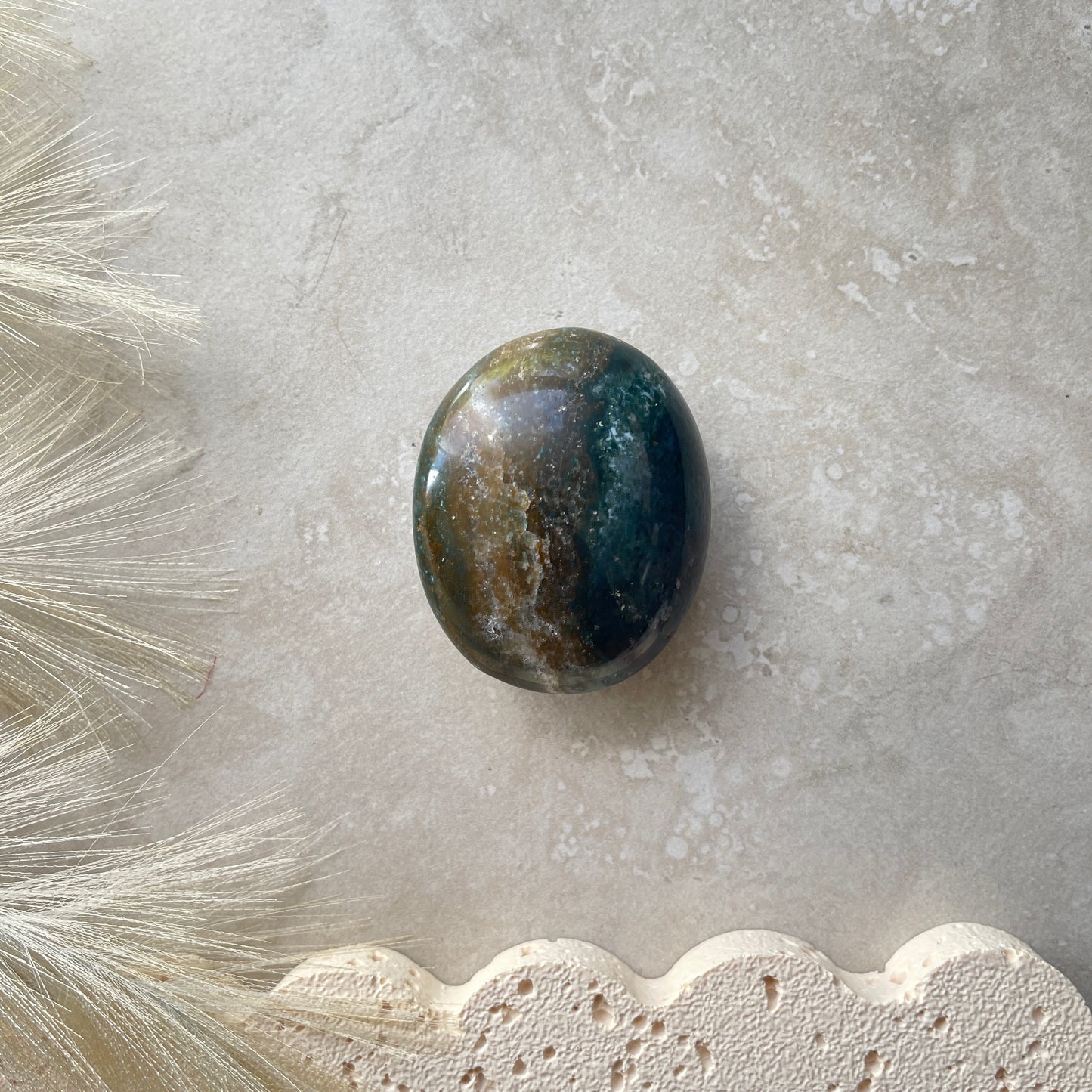 Ocean Jasper Palm Stone