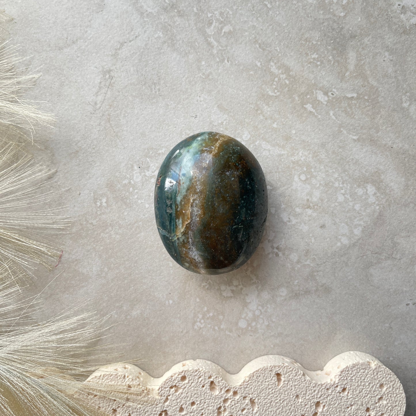 Ocean Jasper Palm Stone