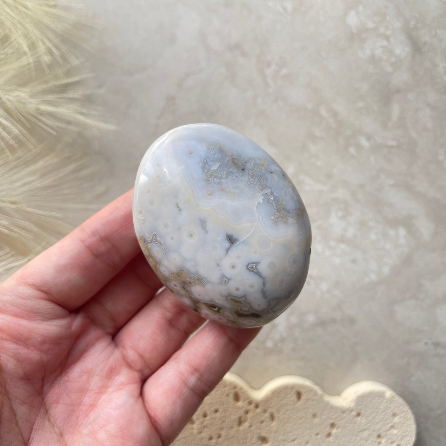 Ocean Jasper Palm Stone